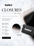 Pre-Plucked HD Lace Closures